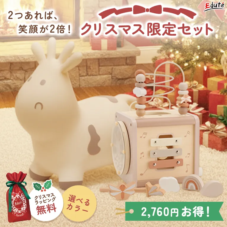 クリスマス限定セット【スキッピー+アクティビティキューブ】