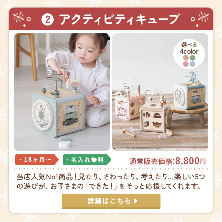 アクティビティキューブ説明