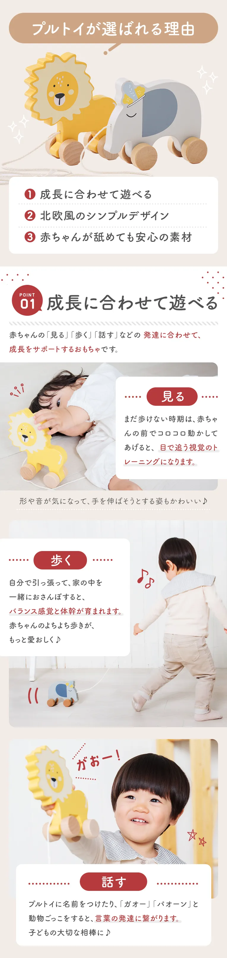 選ばれる理由
