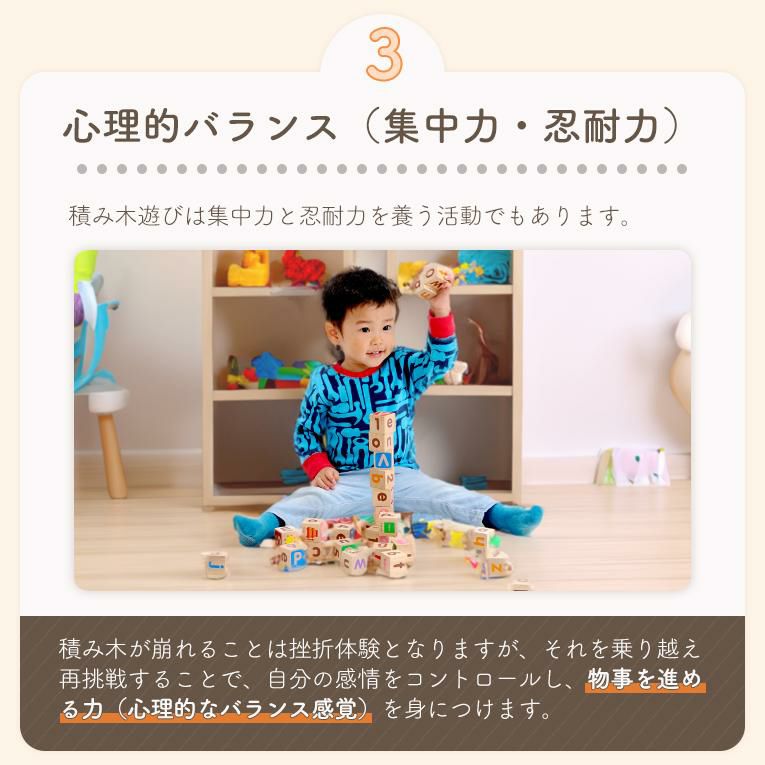 数字ブロックの木のおもちゃABCブロックス｜1歳プレゼント