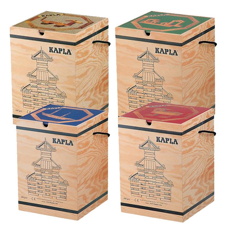 積み木の木のおもちゃならKAPLA（カプラ）KAPLA280｜通販・1歳 