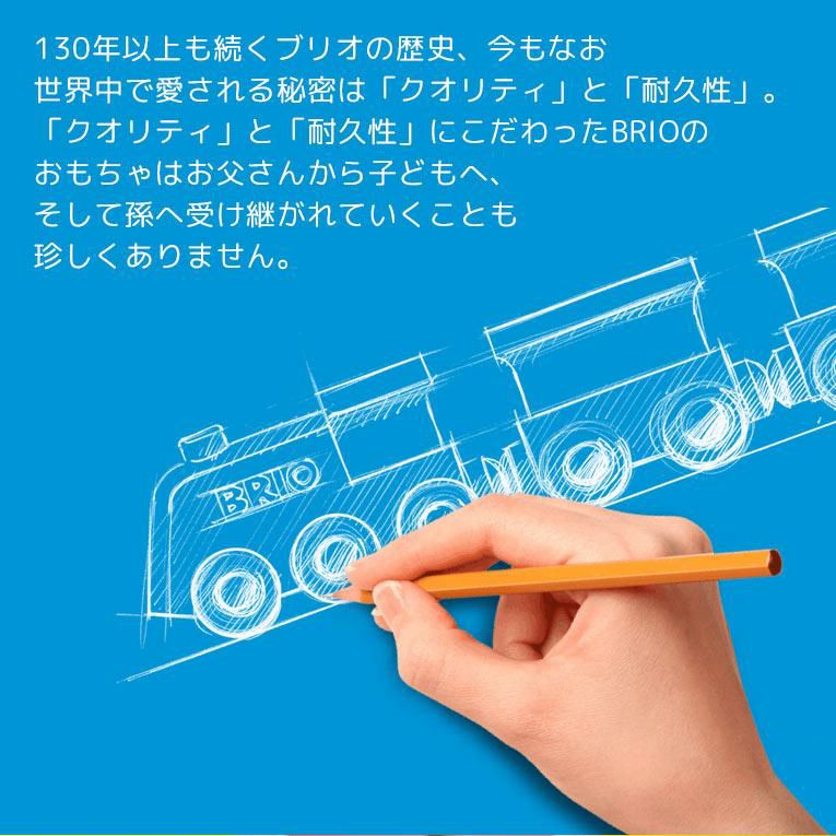 追加レールセット1 2歳3歳 Brio ブリオ