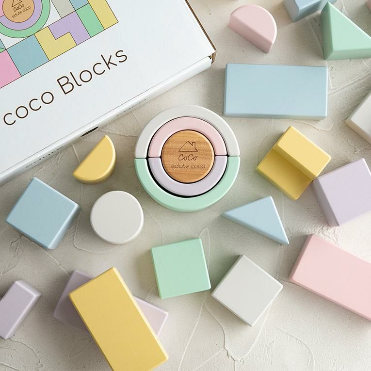 孫への出産祝いランキング2位「coco Blocks ココブロックス」