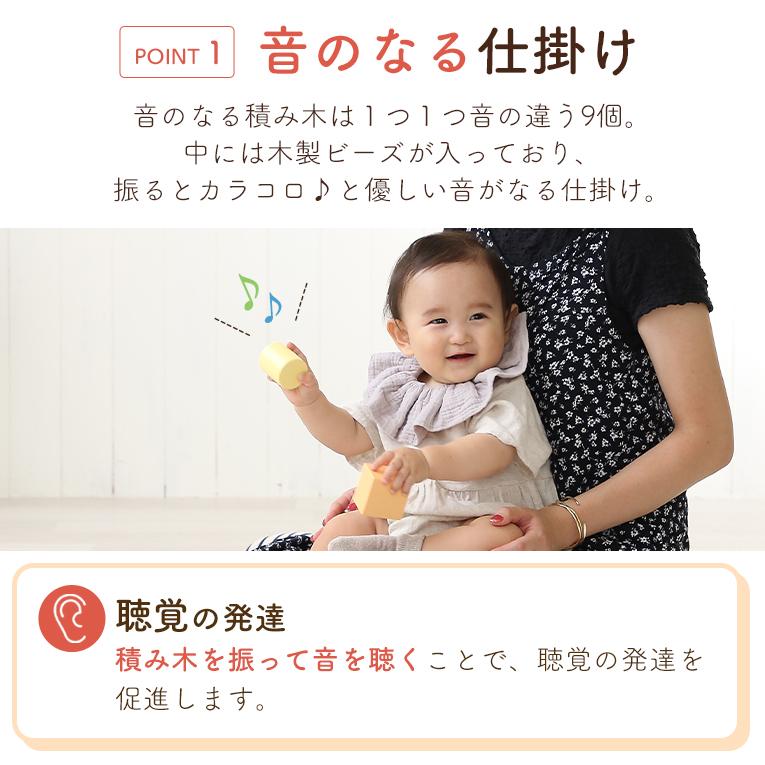 木のおもちゃの積み木ならSOUNDブロックスlarge｜通販・1歳プレゼント